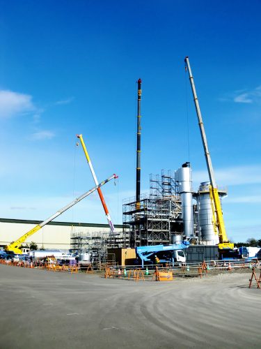 宮城東部ブロック災害廃棄物処理業務（焼却炉建設）　機械据付工事